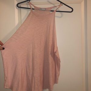 Light pink soft tank top shirt